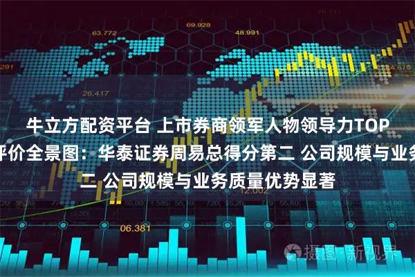 牛立方配资平台 上市券商领军人物领导力TOP榜丨行业数据评价全景图：华泰证券周易总得分第二 公司规模与业务质量优势显著