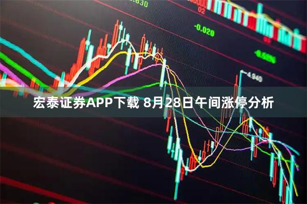 宏泰证券APP下载 8月28日午间涨停分析